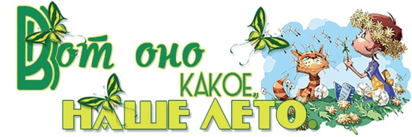 Вот оно какое наше лето