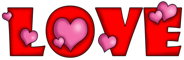 Сердечки с надписями
