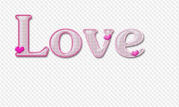 Love без фона для фотошопа
