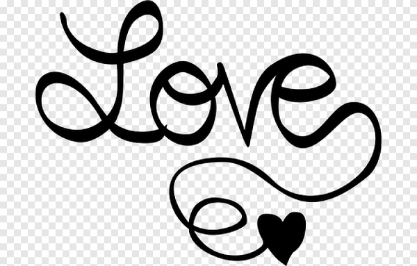 Красивая надпись Love