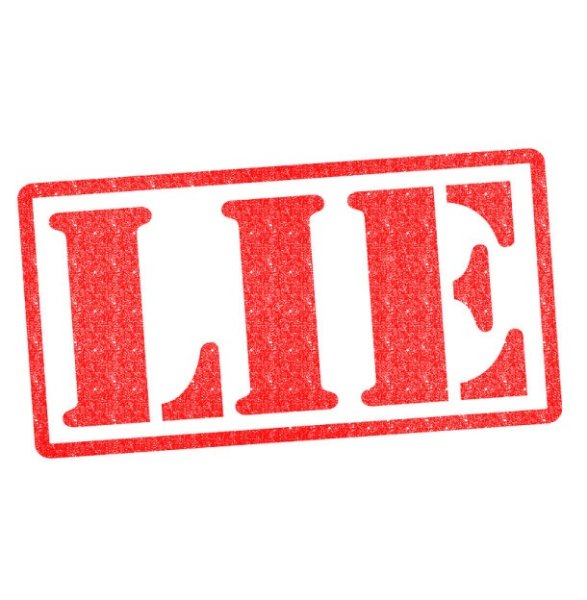 Значок ложь