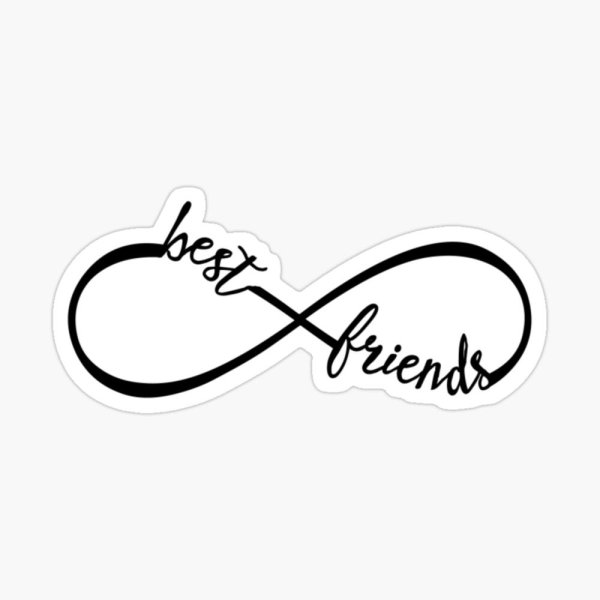 Friends Forever надпись