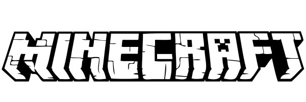 Майнкрафт надпись для плоттера