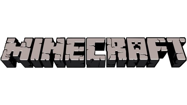 Minecraft надпись на прозрачном фоне