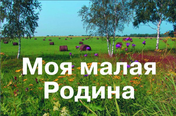 Конкурс моя малая Родина