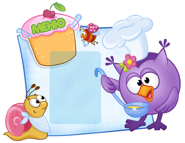 Стенд Смешарики для детского сада