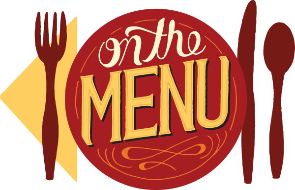 Меню надпись