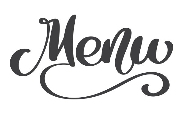 Шрифты для меню