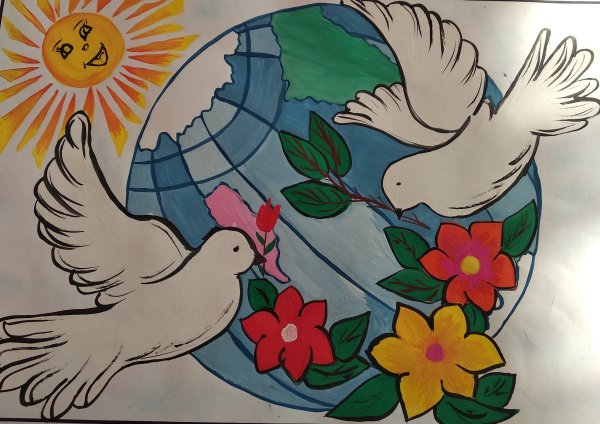 Символ мира на земле