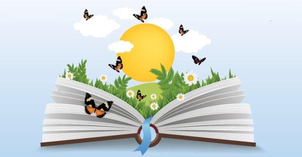 Детские книги клипарт