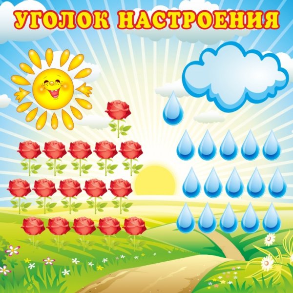 Уголок настроения в детском саду
