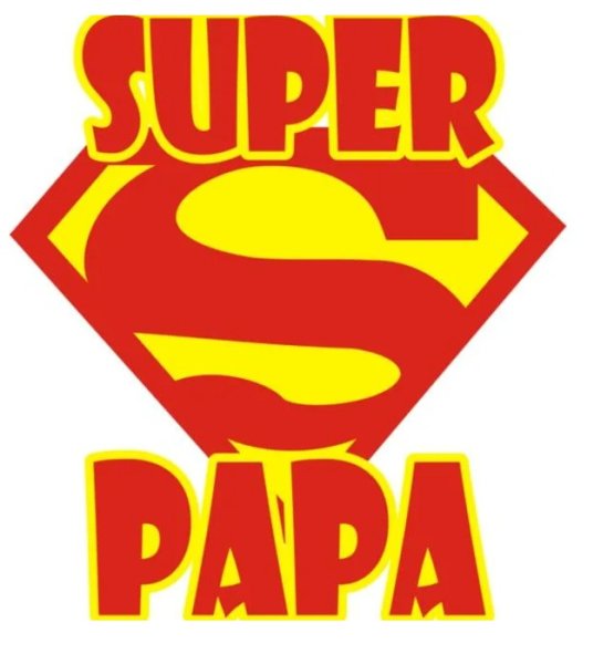 Папа надпись