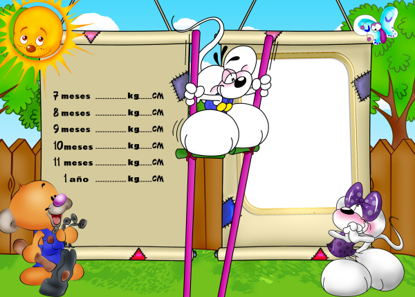 Фоторамки для детского альбома