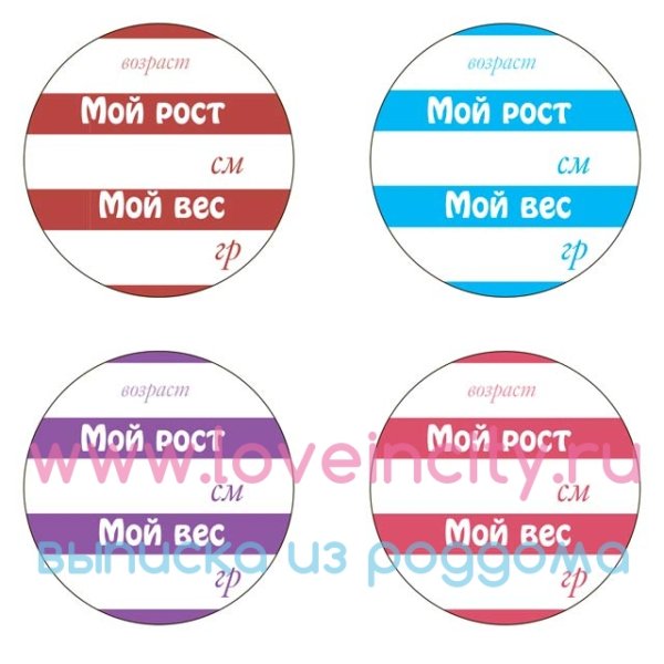 Мой рост и вес