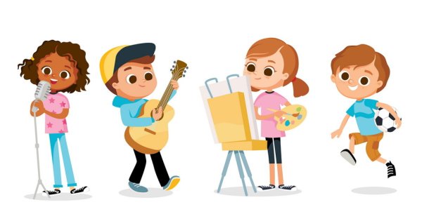 Хобби в картинках с человечками