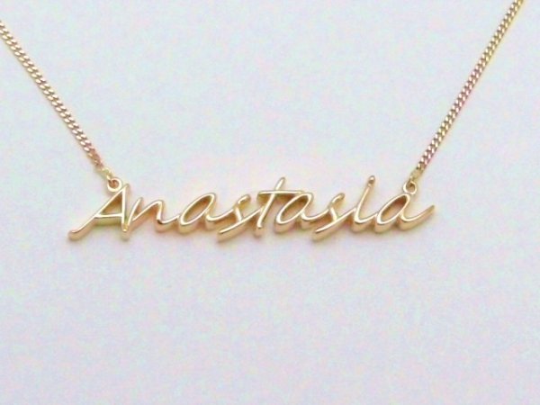 Именные Цепочки Анастасия