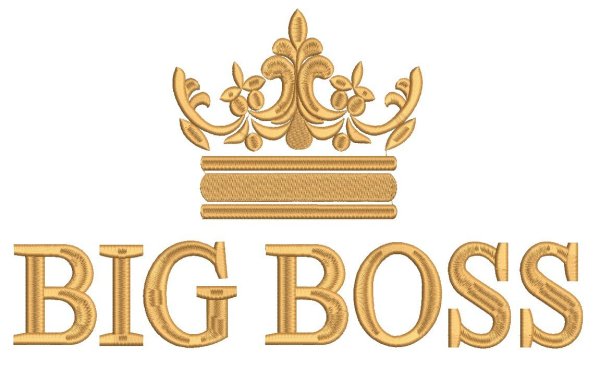 Надпись босс