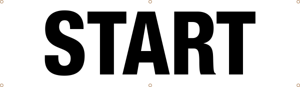 Надпись старт