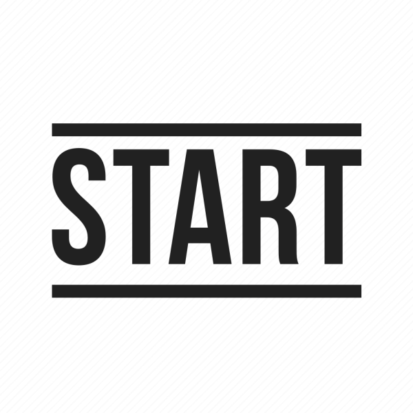 Трафарет старт