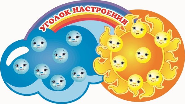 Стенд эмоции для детского сада