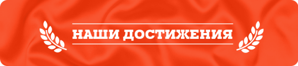 Наши достижения надпись