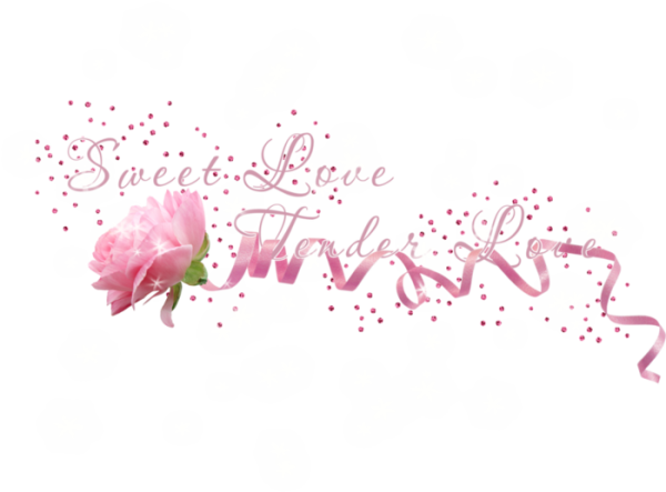 Нежность надпись