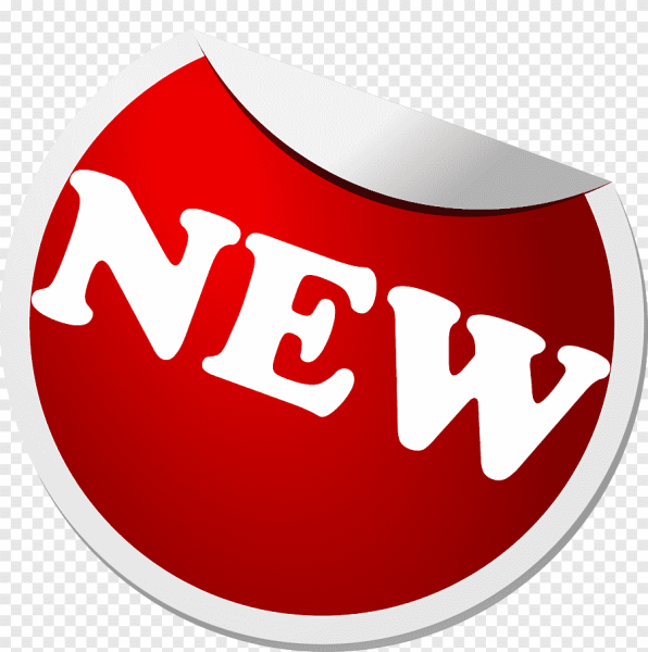 Новинка стикер