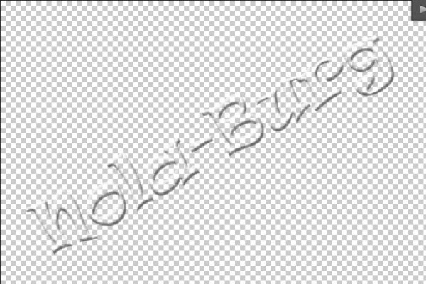 Водный знак образец