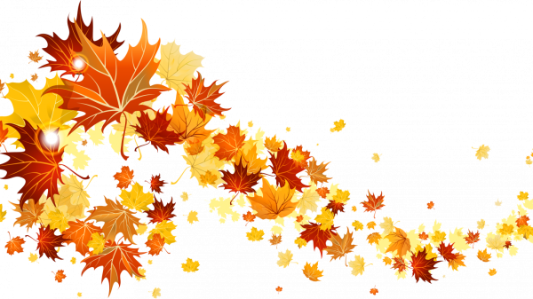 Осенний клипарт на прозрачном фоне