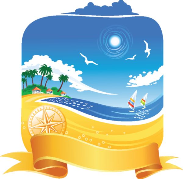 Поездка на море вектор иллюстрация