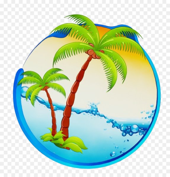 Пальма в круге