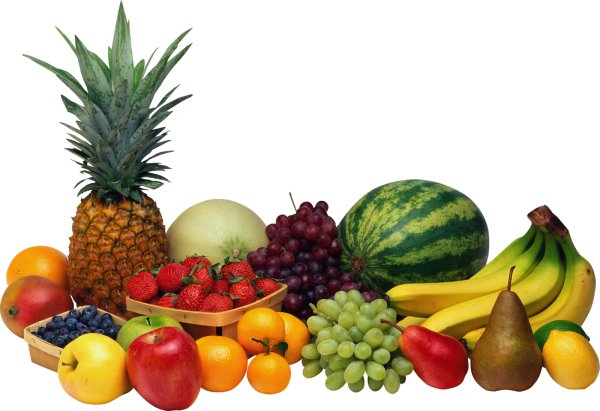 Продукты на прозрачном фоне