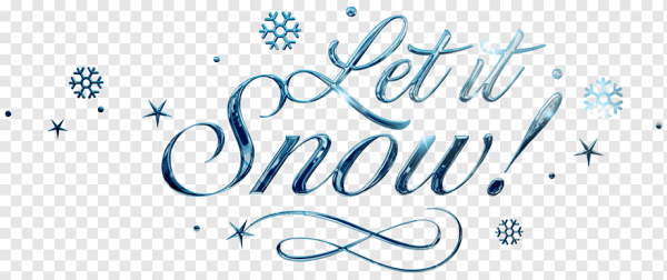 Красивая надпись Snow