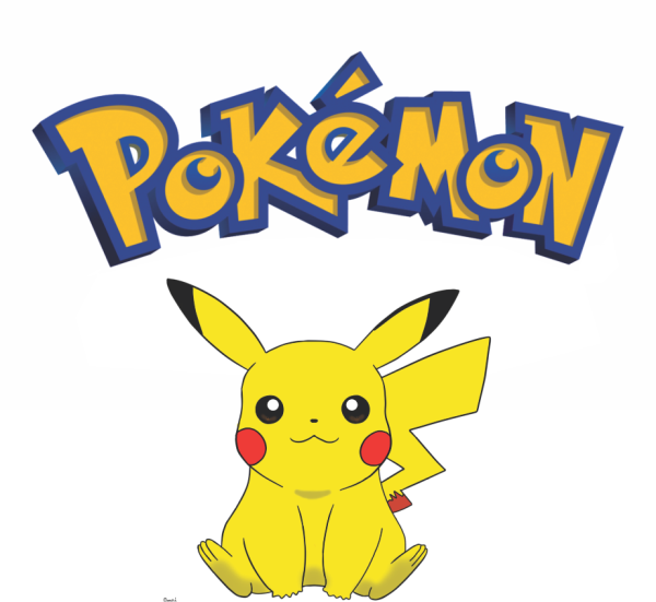 Пикачу надпись