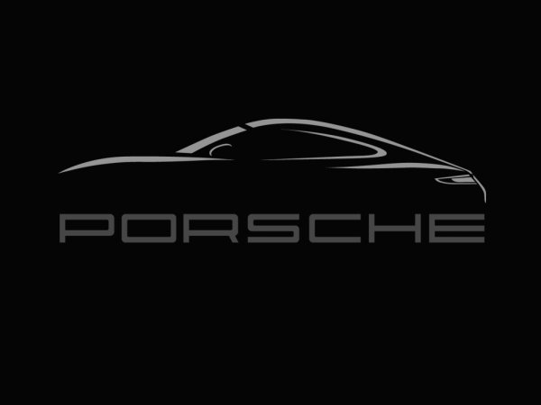 Porsche надпись