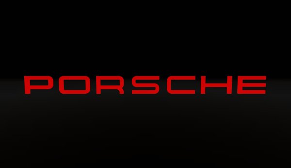 Porsche Design надпись
