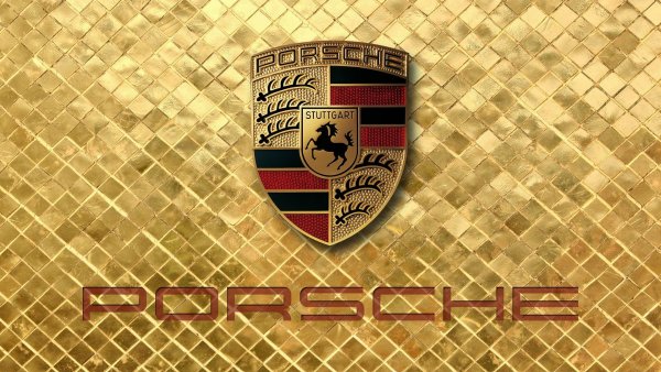 Porsche надпись