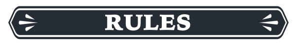 Надпись Rules