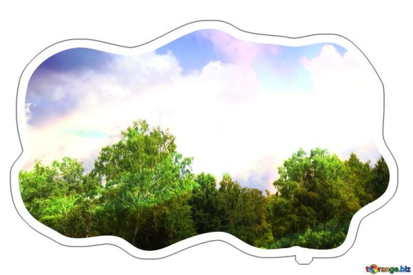 Природа (с наклейками)