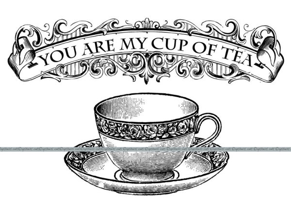 Приятного чаепития надпись