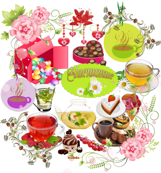 Стикеры приятного чаепития