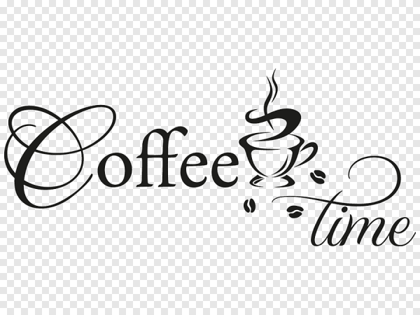 Красивая надпись Coffee