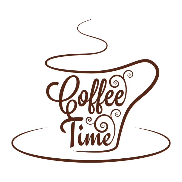 Надпись кофе