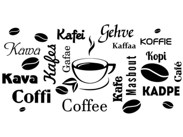 Coffee надпись