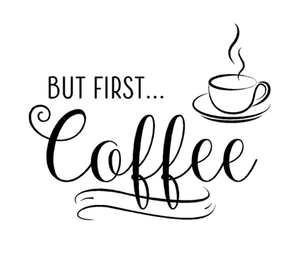 Coffee надпись