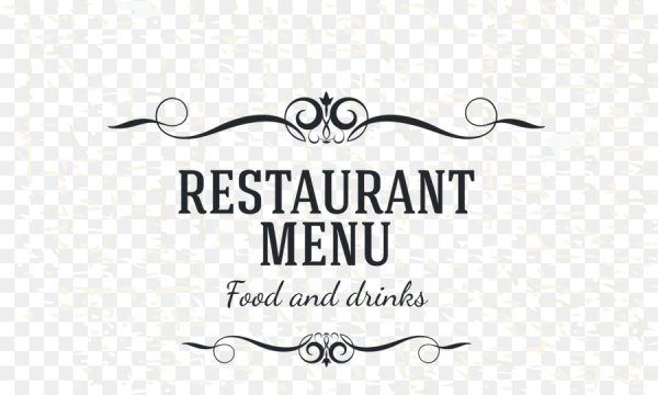 Рамка для логотипа ресторана