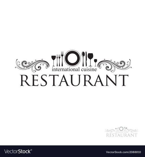 Restaurant надпись
