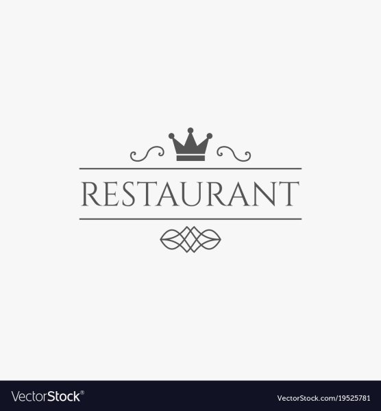 Красивая надпись ресторан