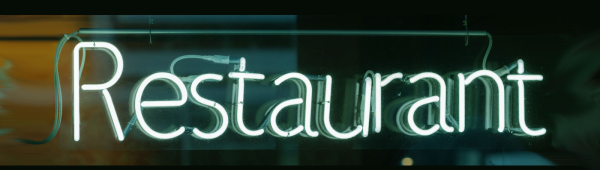 Ресторан надпись