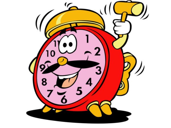 Будильник мультяшный